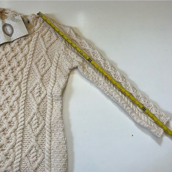 Aran Sweater Market NWT Lambay Aran Sweater for Women - Picture 12 of 13